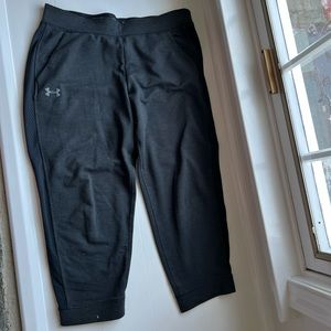 Under armour cropped joggers